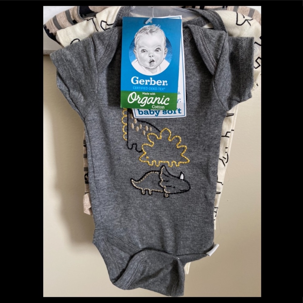 Gerber baby onesies AND hats!